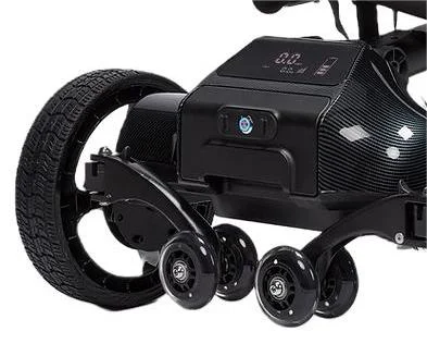 Factory 6 wheels electric trolley golf with Remote Control Follow Me Golf Trolleys for Sale
