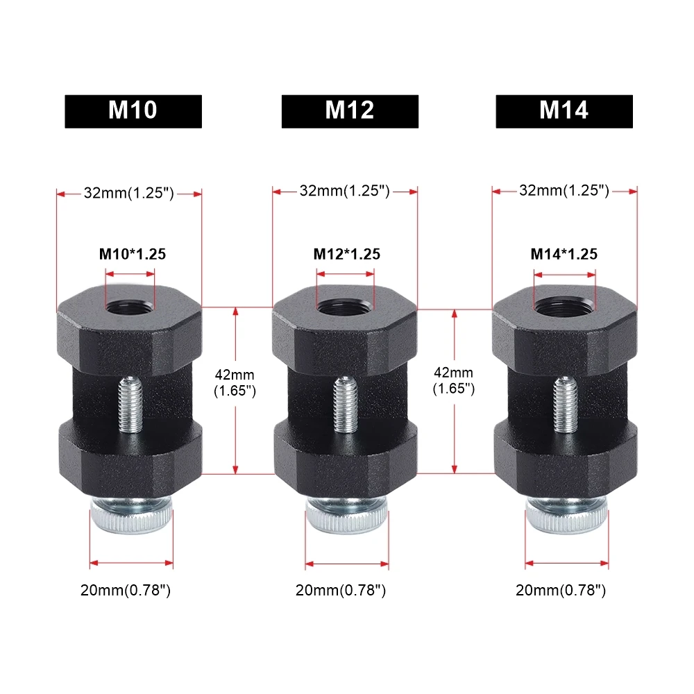 Universal Engine Spark Plug Gap Tool Gapper Gapping Sparkplug Caliper 10mm 12mm 14mm 1PCS Spark Plug Spark Plug Gauge