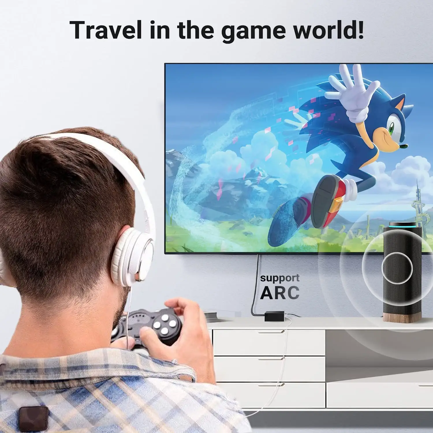192KHz HDMI ARC , HDMI ARC   ARC TV to Toslink +  + Ƴα 3.5mm ׷   ä 