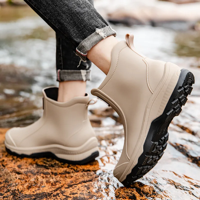 Botte De Pluie Femme WMXRBTOSH Rain Boots For Women And Waterproof