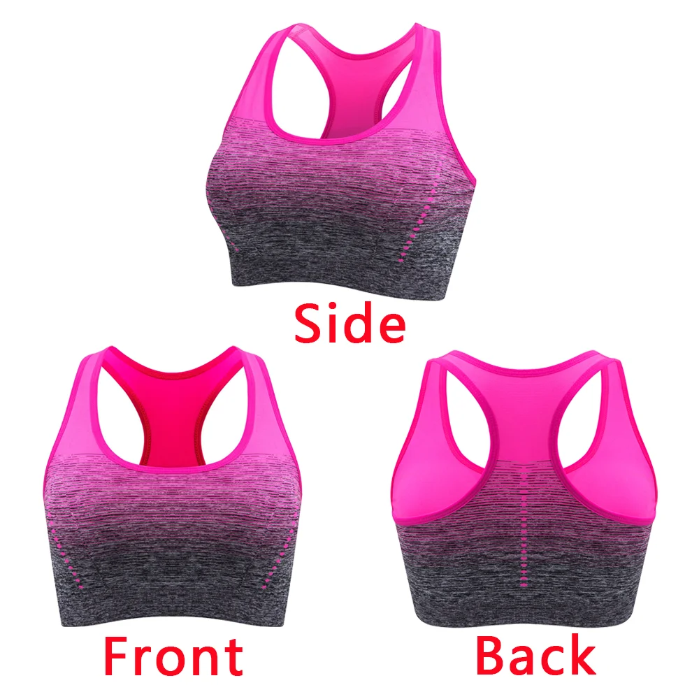 Women Sports Bra Shock-absorbing Bra Breathable Shock-proof Underwear Steel Ring Free Yoga Bra Running Vest Fitness Workout Tops Best Sellers In Sports & Entertainment
