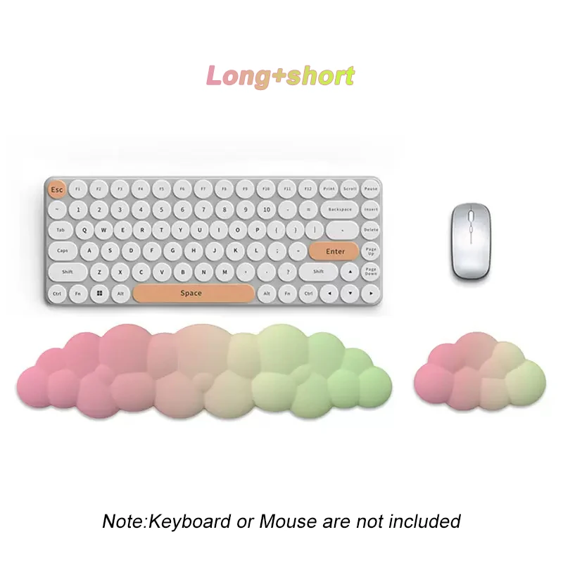 Ergonomic Soft Memory Foam Mouse Wrist Rest Cushion with Anti-Skid Base