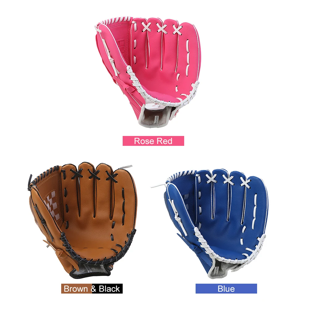 10.5/11.5/12.5 Inch Outdoor Sport Baseball Glove for Kids Youth Adults Left Hand Baseball Practice Glove For Practice Equipment