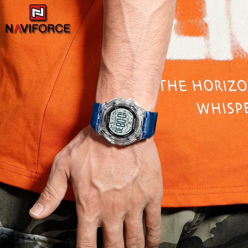 NAVIFORCE Waterproof Multifunction Digital Sports Watch for Men