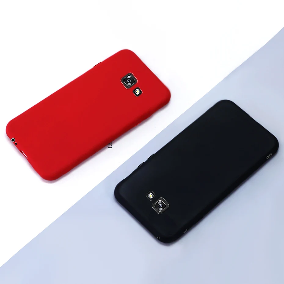 Matte Black Soft TPU Protective Case