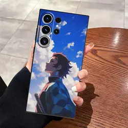 Demon S - Slayer Sanemi Black Soft Phone Cover - Galaxy S20 FE (Mix01)