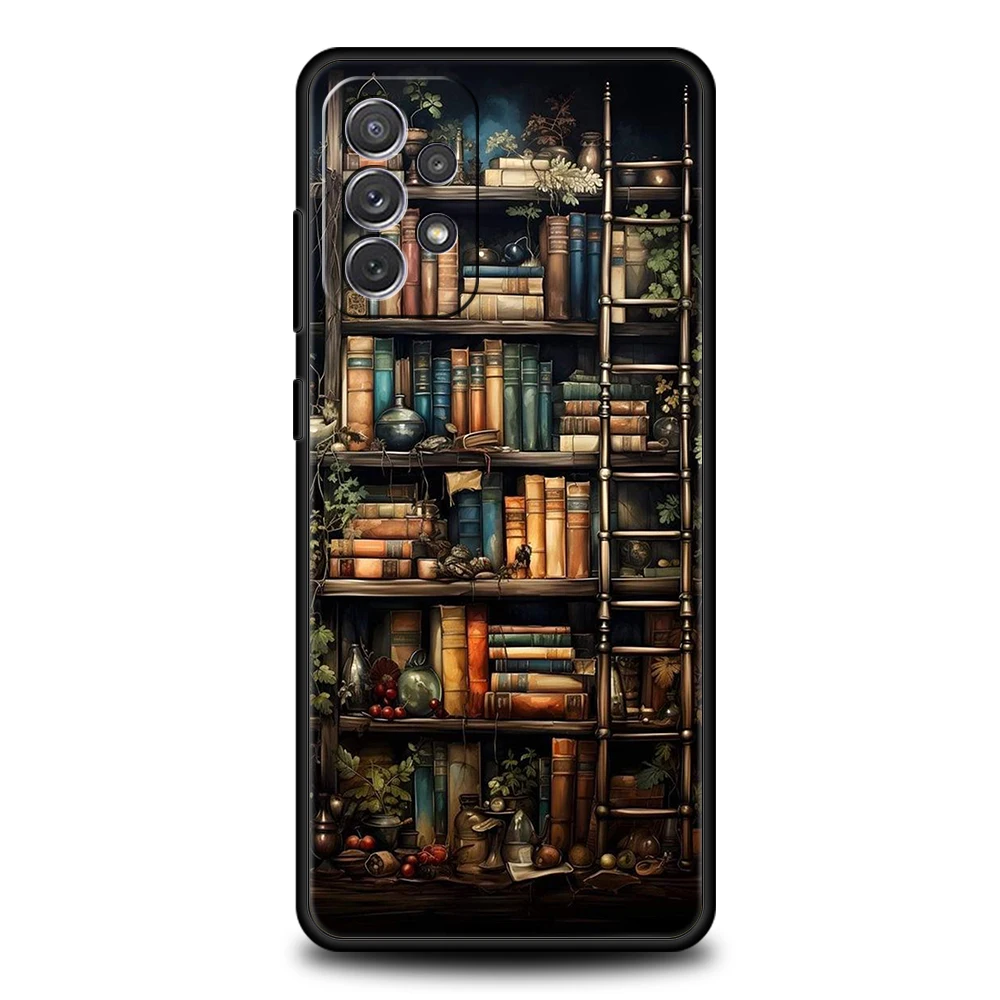 Read Books Illustration Silicone Phone Case