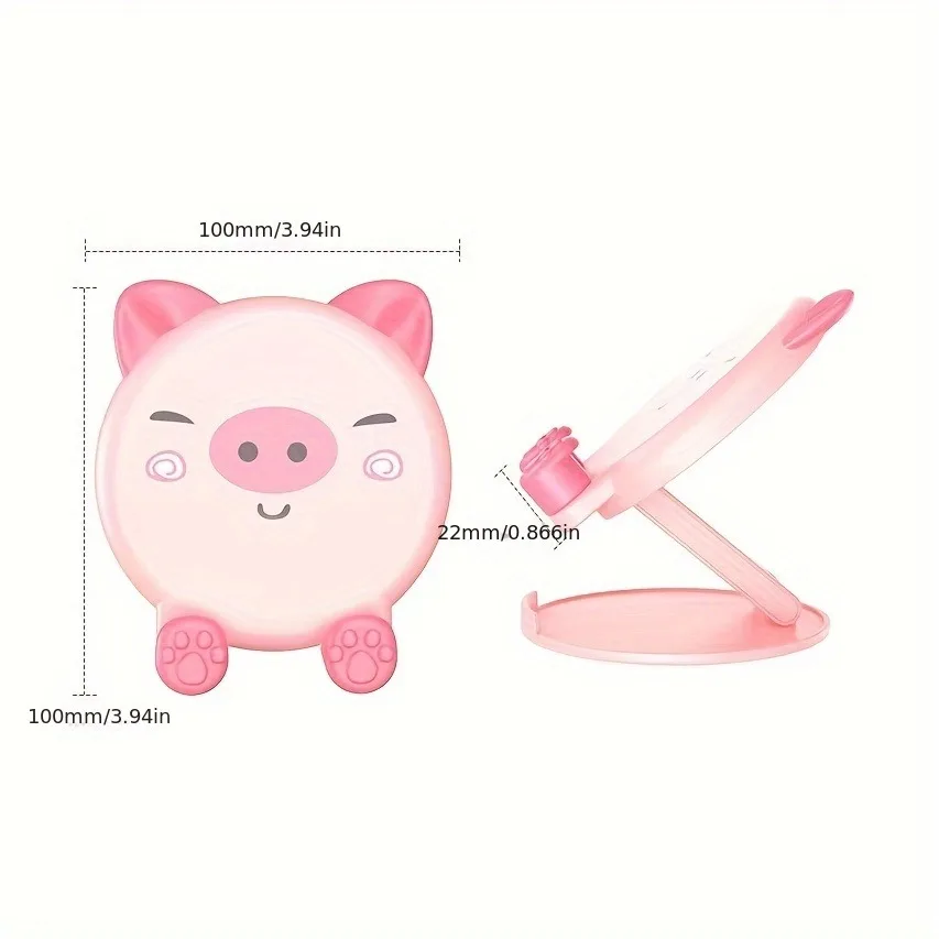 Cute Cartoon Phone Tablet Holder Portable Foldable & Adjustable Desktop Stand Universal Bracket For iPhone Samsung iPad Xiaomi