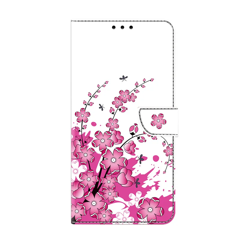 Premium Painted Wallet Leather Phone Case Cover