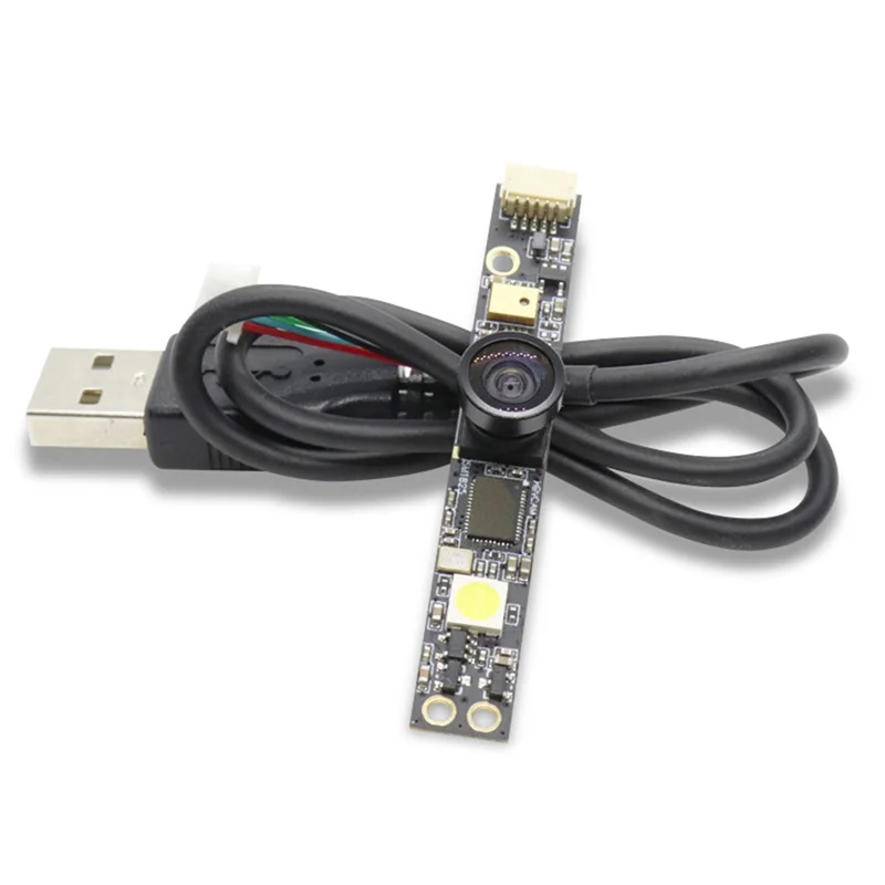 160 도 광각 고정 초점 카메라, 노트북 올인원 카메라 모듈, 마이크 포함, 5MP OV5640, USB2.0
