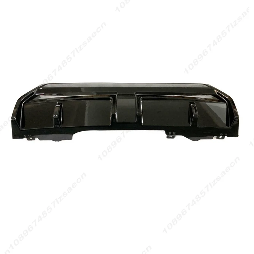 BMW 2 시리즈 G42 M240i M235i M 스포츠 2021-2025 바디킷용 LED 자동차 리어 범퍼 디퓨저 립 스포일러 글로스 블랙 액세서리