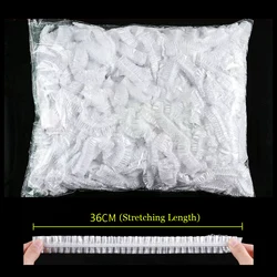 Reusable Transparent Food Storage and Protection Bags - 500PCS (Transparent 36cm)