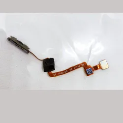 Home Button Fingerprint Sensor Flex Cable Replacement with Touch ID Functionality (Silver)
