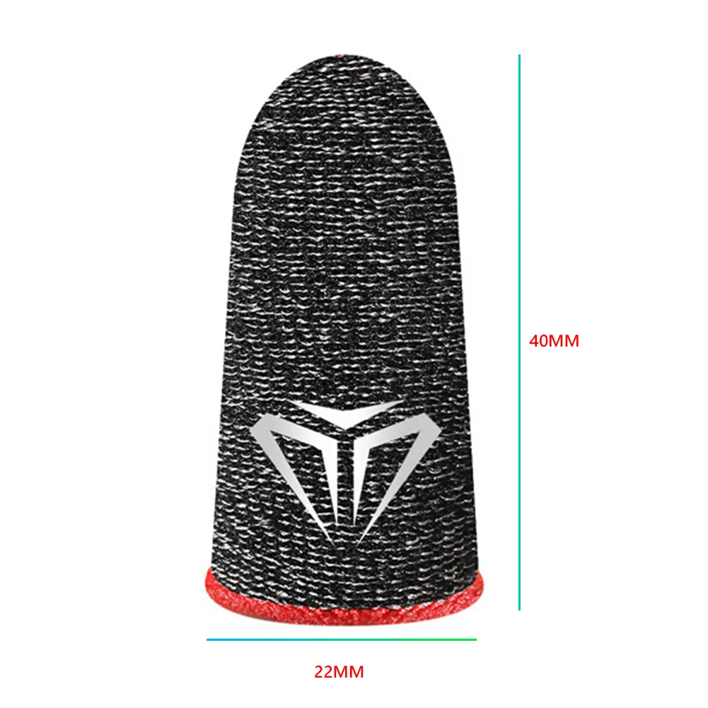 2pcs S02 Game Controller Finger Sleeve for PUBG Touch Screen Gaming Thumb Gloves