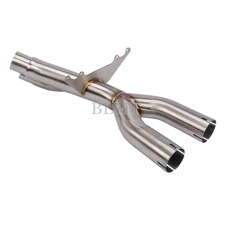 Motorcycle Exhaust Escape Motorcross Remove Catalyst Stainless Steel