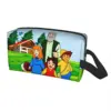 Custom Heidi Peter And Grandpa Family Travel Cosmetic Bag Alps Mountain Anime Makeup Toiletry Ladies Beauty Storage Dopp Kit 1