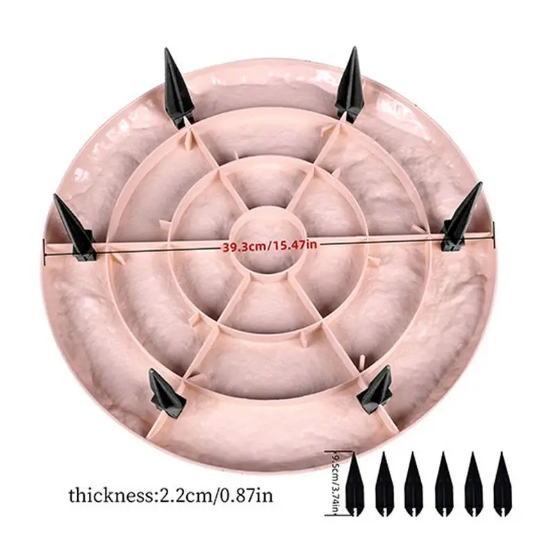 4 Pcs Stepping Stones For Garden Stone Mat Garden Stones Large Stepping Landscaping Step Decorative Lawn