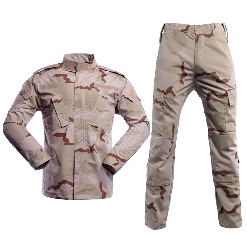 Tactical Suit 17 Colors Camouflage Uniform Suit Airsoft Combat Clothing Set Oversized Training Clothes Outdoor Hunting Fishing 3XL A2F48