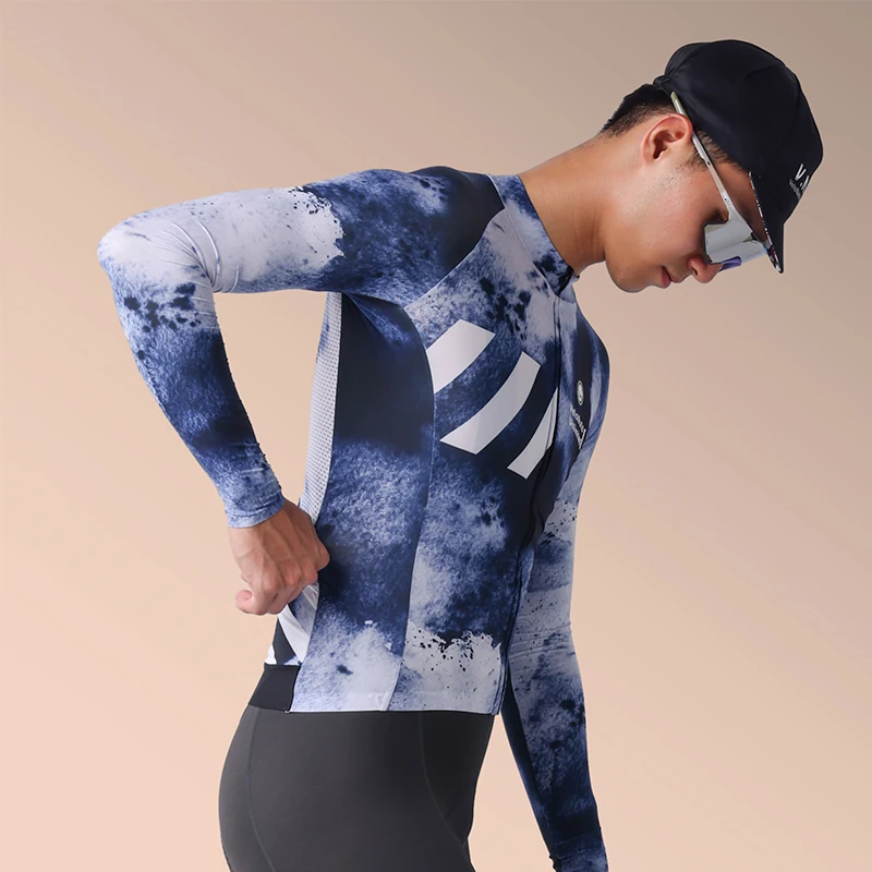 Velonuts Cycling Jersey Man Breathable Long Sleeve Cycling
