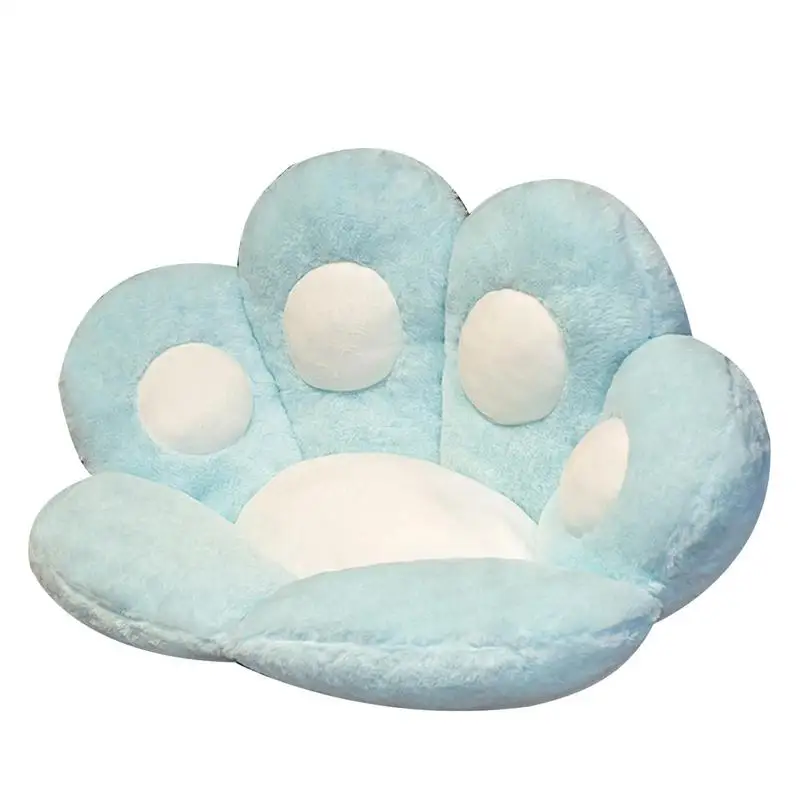 

Cat Paw Cushion Cartoon Cat Paw Cushion Pillow with Backrest Cute Paw Design Thick Indoor Paw Lazy Sofa for Gaming Chair Room