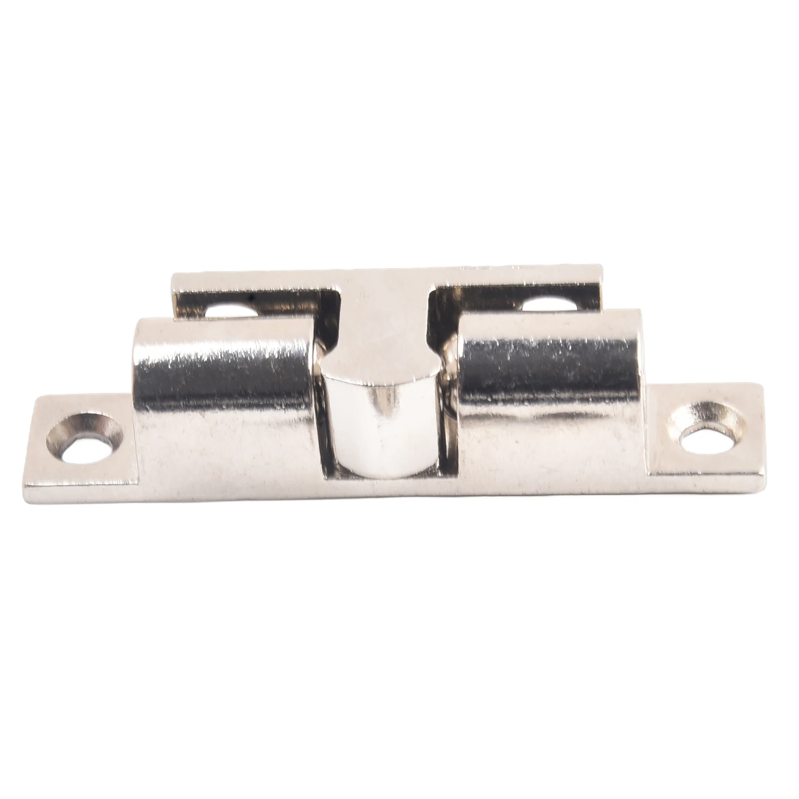 1pcs 43-70mm Cabinet Door Suction Bead Double Ball Catch Brass Latch Cabinet Touch Bead Wardrobe Switch Buckle Home Hardware door lock buckle cabinet magnetic catch