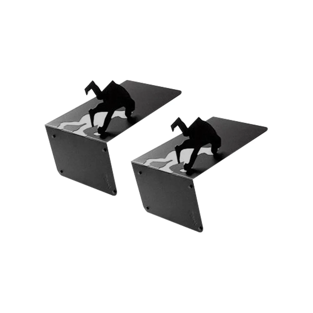 

Creative Book Shelf Homesteading Books Stand Modern Bookend Office Supply Vintage Useful Bookshelf Iron Decorative Household