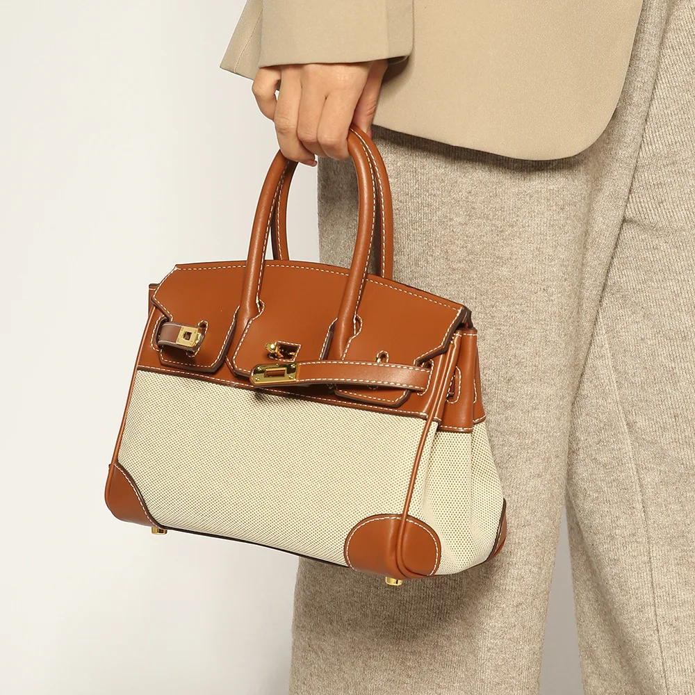 Autumn and Winter Women's New Luxury High-end Fashion Simple Handbag One-shoulder Cross-body Designer Bag