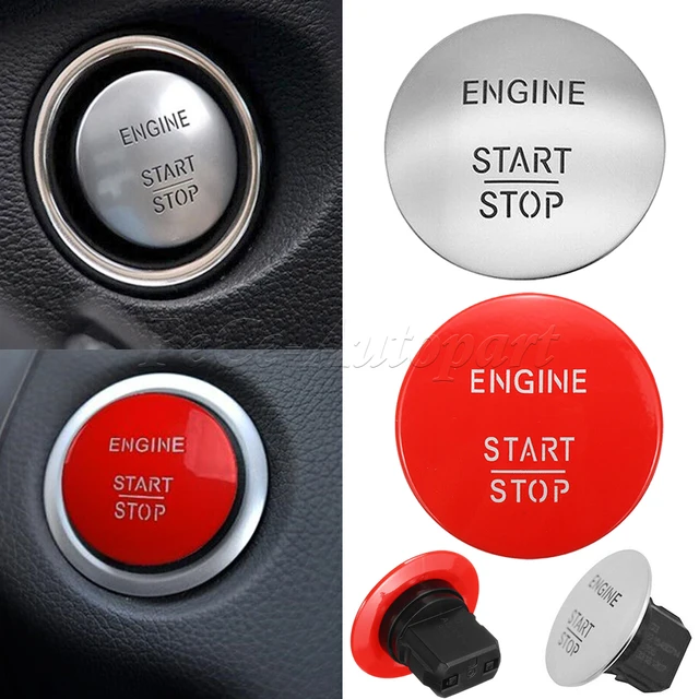 Für Mercedes Benz Keyless Gehen Start Stop Push Button Auto Motor Zündung  Schalter W205 W212 W164 W166 W221 2215450714