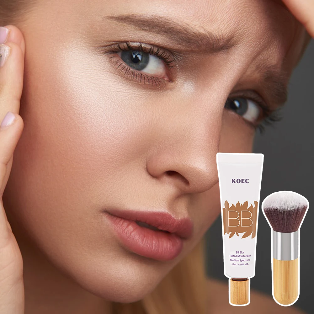 BB Blur Tinted Moisturizer Hydrating Facial Sunscreen Women Makeup Tool Maquillaje Para Mujer Full Coverage BB Cream 30ml S011e343f1575495d8a0ebadf58b5088dp