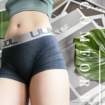 3 pezzi nuove mutandine boxer da donna in puro cotone morbido boxer sportivi sexy per donna mutandine di sicurezza boyshorts biancheria intima da donna lingerie 1