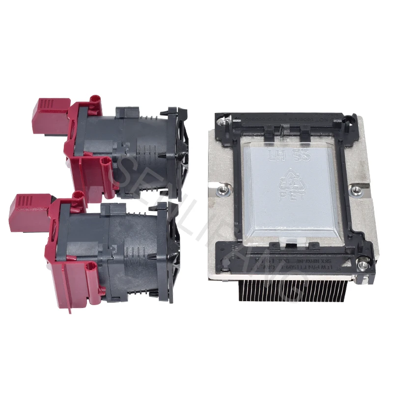 Kit de Processador para Cpu Dl360 Dl360p G10 Xeon Cpu Dissipador de Calor 593553001 593553-001 e Ventilador 593553-001 593553-001 - Imagem 2