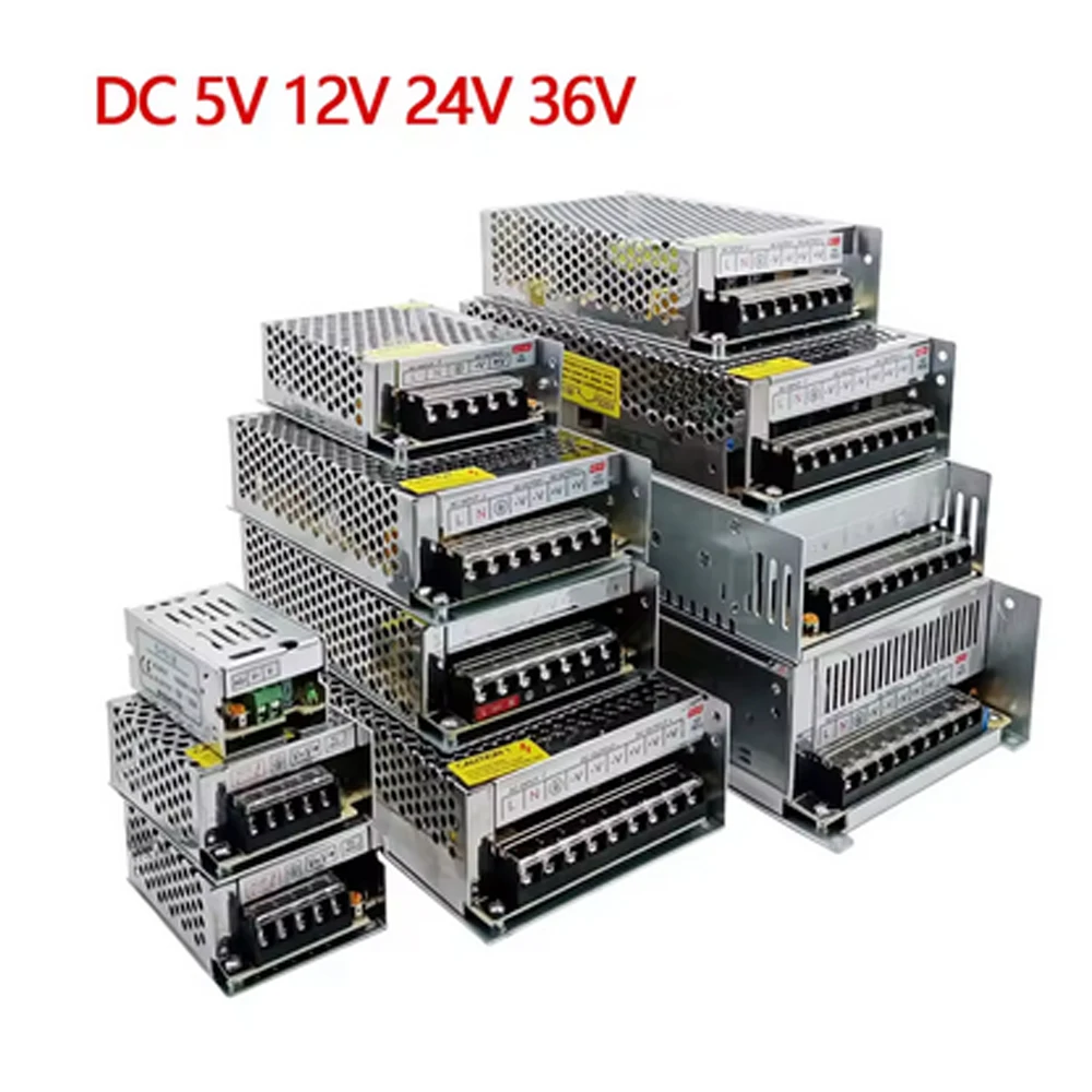 110V 220V ถึง 5V 12V 24V Universal AC DC 1A 2A 3A 5A 6A 10A 20A Switching Power Supply SMPS Fonte Transformer 1