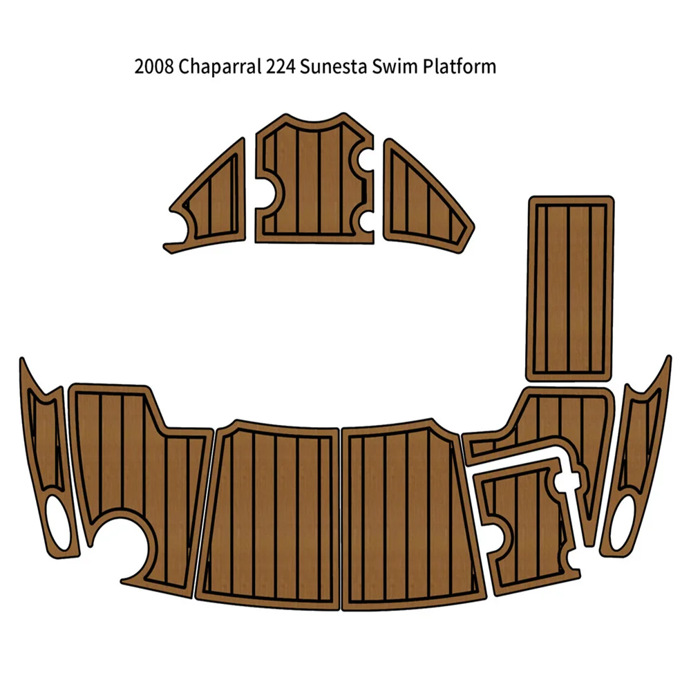 

2008 г., Chaparral 224 Sunesta, коврик для плавания с бантом, коврик для напольного покрытия из пеноматериала EVA из тика