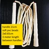 NEVERTOOLATE 3 meter length between handles soft pvc beads 2x0.65cm beading freestyle begineer jump skip rope fitness no logo 5