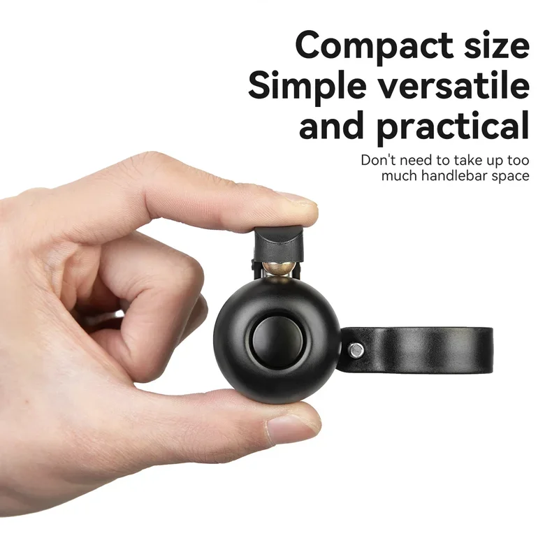 Compact Copper Alloy Bicycle Bell for Road Bikes - RockBros Safety Warning Alarm Horn