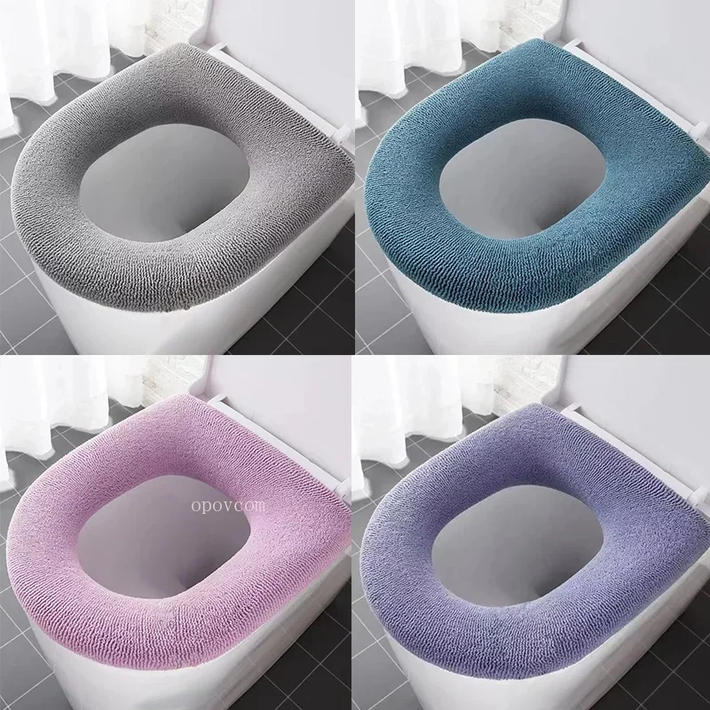 Universal Toilet Seat Cushion Pad Soft Washable Toilet Seat Cover Closestool Mat Bathroom Accessories