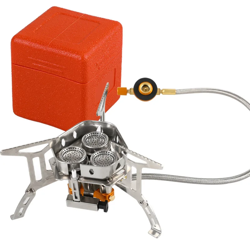 Camping Gas Stove 5800w Steel Ignition In Box