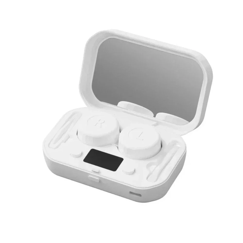 Ultrasonic Contact Lens Deep Cleaning Device with One-Click Activation
