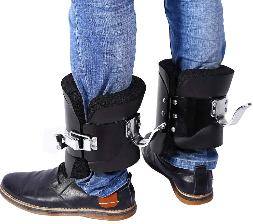 Nti Gravity Inversion Hang Up Boots Inversion Boots Gravity Compression Relief Exercise Recovery Con 2 Metri Ad Alta Intensità