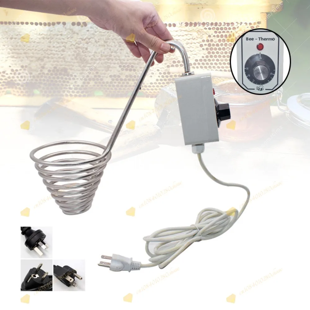 Honey Heating Belt Adjustable Temperature Honey Bucket Heater Melting Device for