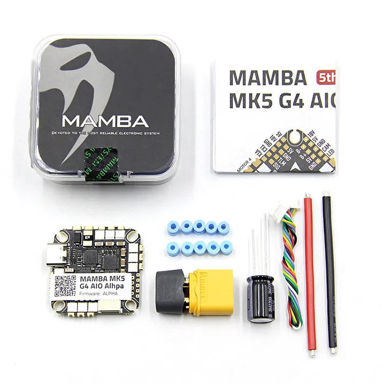 DIATONE MAMBA MK5 G4 AIO — контроллер полета Alpha G4 с регулятором скорости 40 А, 32 бит, 6S