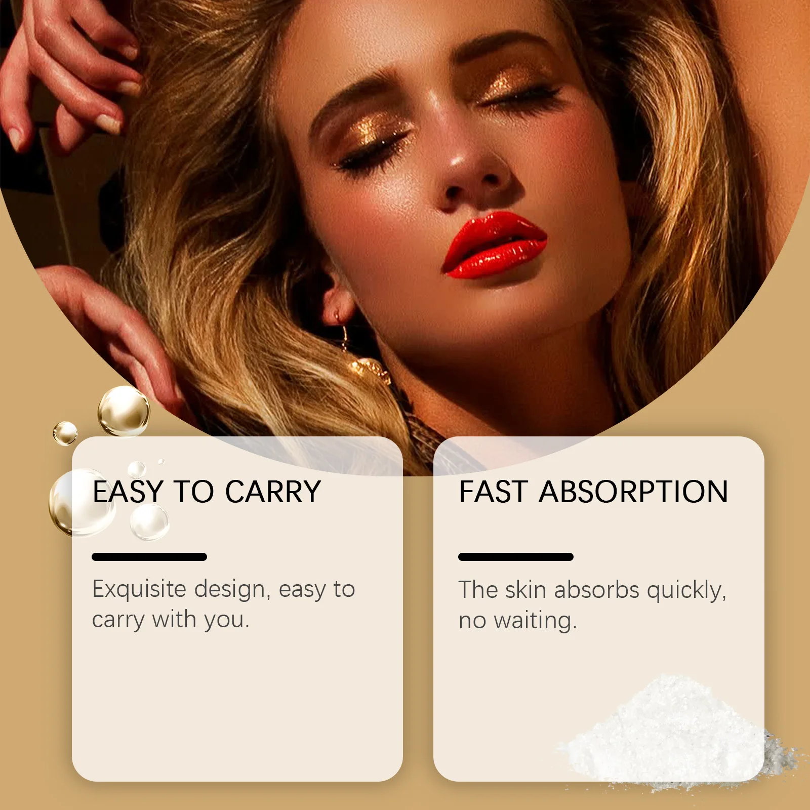 Tanning Cream Bronzer Solarium Waterproof Long Lasting Self-Tanning Face Bronzer Sunbed Tanning Cream Sunless Products