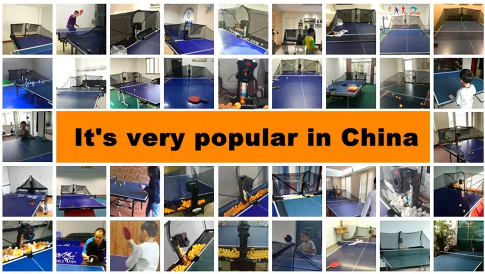 HUIPANG S6-PRO Table Tennis Robot/Machine Easy Assemble Goods for practice Multifunctional Recycle balls