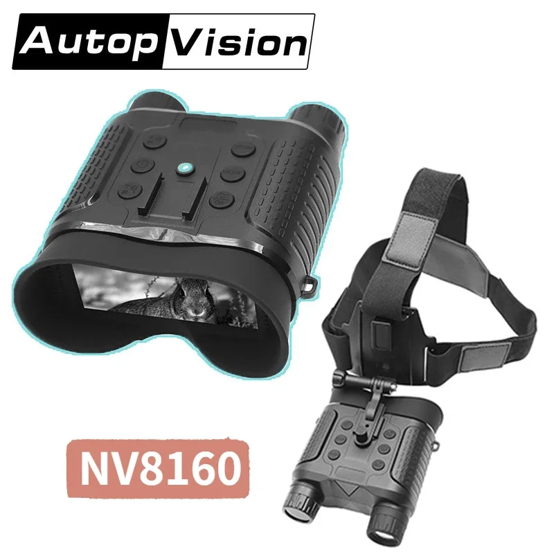 Night Vision Device Telescope Digital HD Infrared 1080P NEW NV8160 Head-mounted Night Vision