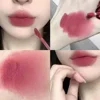 Velvet Matte Lipstick Moisturizing Waterproof Lasting Nude Apricot Lip Tint Non-stick Cup Lip Gloss Lipstick Cosmetics Make Up 2