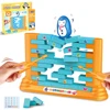 Penguin Board Games Toys Two-Player Building Pushing Walls for Parent-Child Interaction Montessori Toy For Kids Gift 1