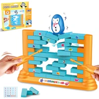 Penguin Board Games Toys Two-Player Building Pushing Walls for Parent-Child Interaction Montessori Toy For Kids Gift 1