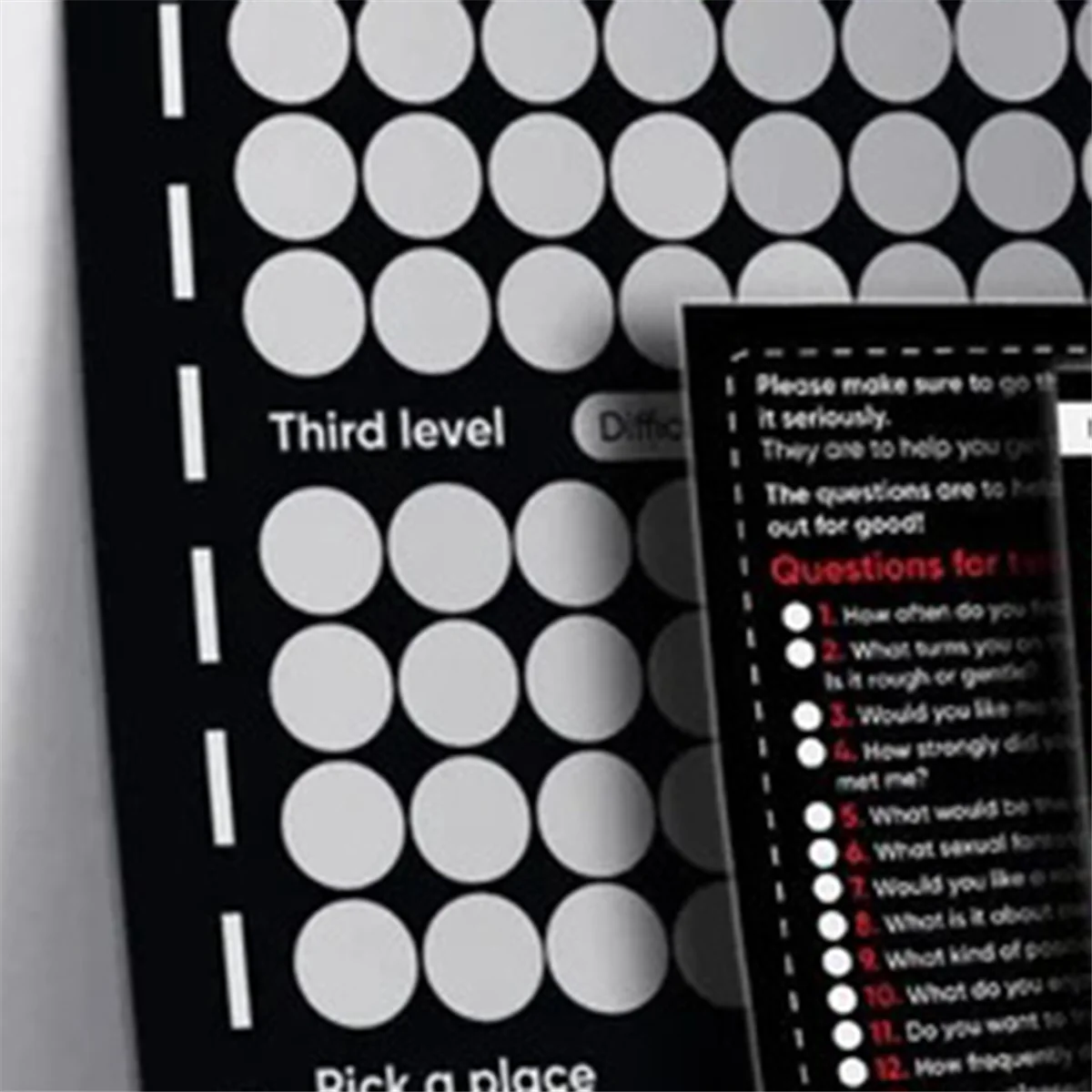 Love Game Scratch Off Poster for Couples