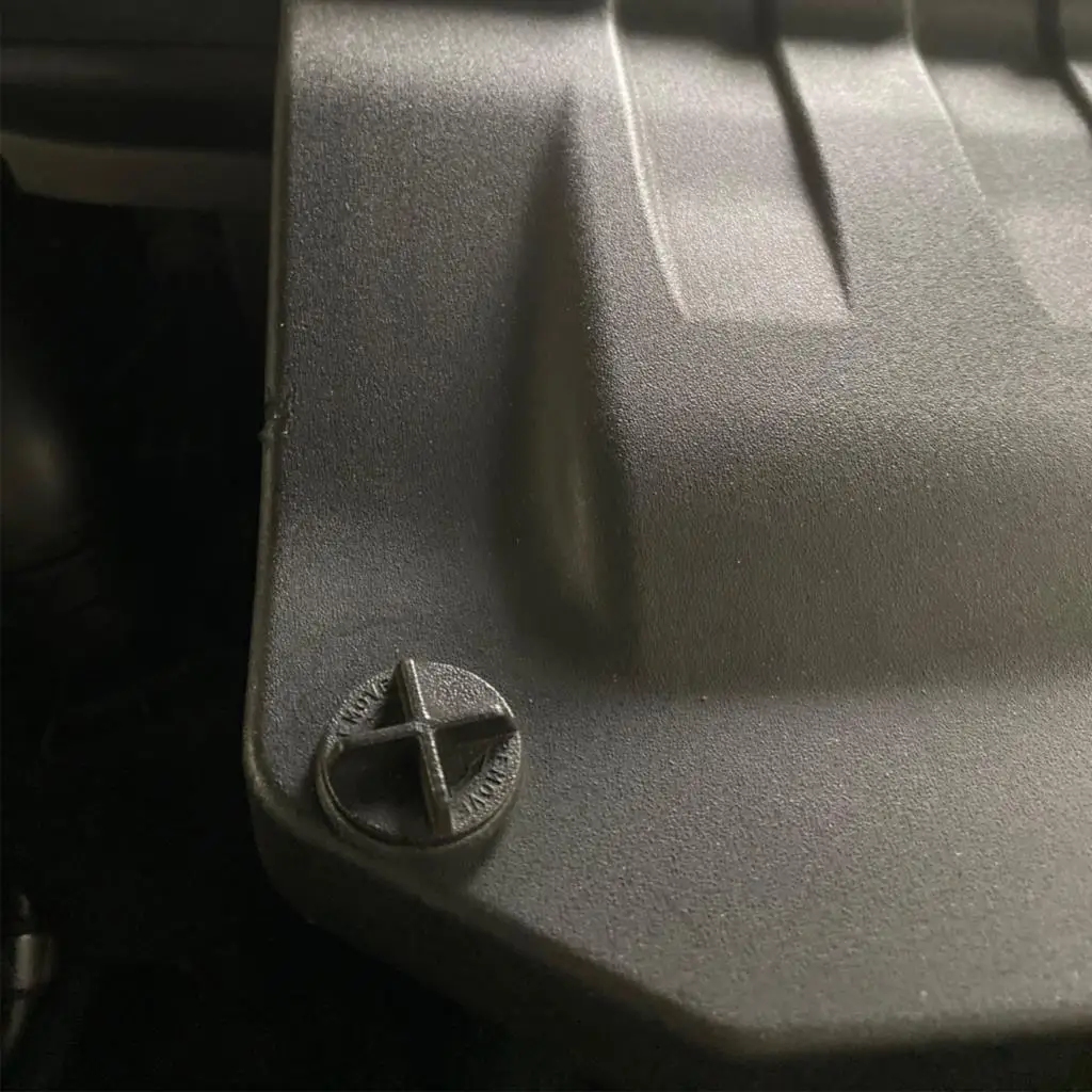 Clip di plastica (10PCS) per per Range Rover Discovery Evoque coperchio batteria e riparazione presa d'aria