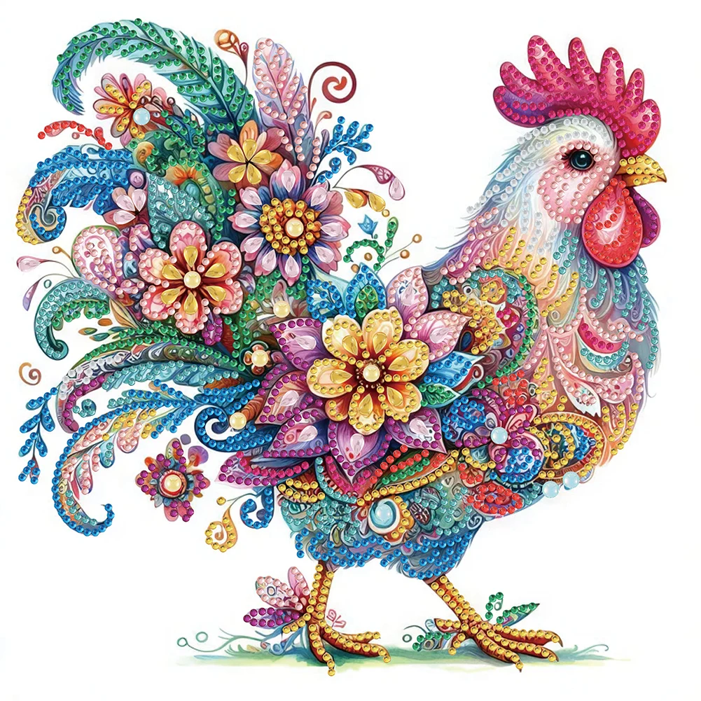 5D DIY Partial Special Shaped Drill Diamond Painting Kit Chicken Decoration diamond painting diamond art painting kit diamond painting set